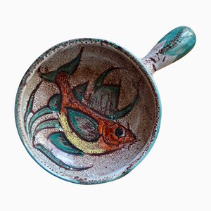 Keramik Fisch von Daniel Etienne, 1960er