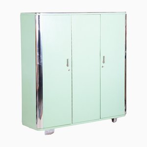Armoire Verte Bauhaus par Vichr & Spol, République Tchèque, 1930s