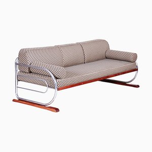 Czech Grey Bauhaus Sofa by Thonet for Robert Slezak, 1930s