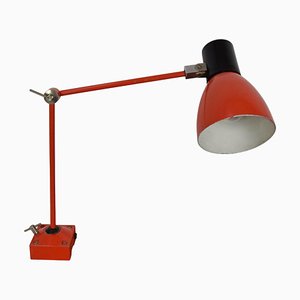 Adjustable Industrial Table Lamp, Czechoslovakia,1960s