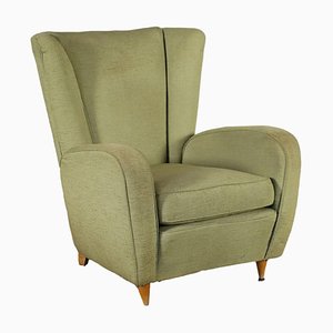 Armchair in Fabric, Italy, 1950s