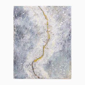 Myriam Caumes, Constellation, Öl auf Leinwand