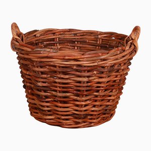 20th Century Wicker Log Basket