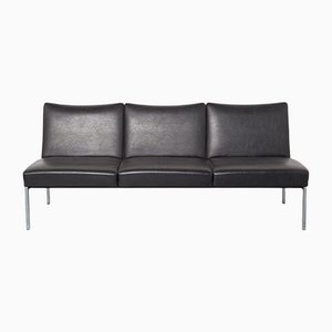 Black Three-Seat Couch from Wilkhahn