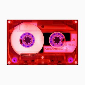 Heidler & Heeps, Tape Collection, Ferric 60 (Tinted Red), 2021, C-Print & Aluminum