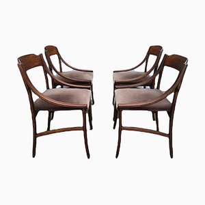 Mid-Century Modern Dining Chairs by Ico & Luisa Parisi, Set of 4
