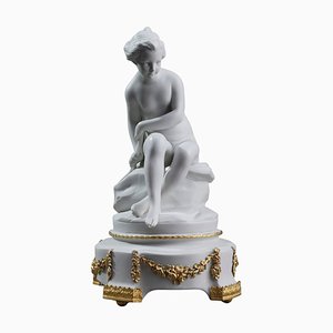 Porcelain Bisque Figure in the style of Etienne-Maurice Falconet
