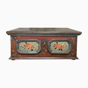 Small Tyrolean Painted Chest