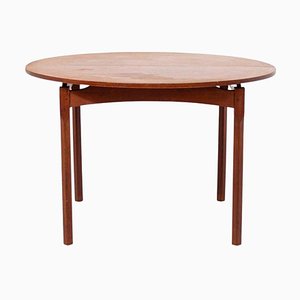 Danish Extendable Round Table by Finn Juhl