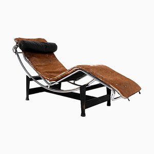 Lc4 Chaise Lounge by C. Perriand & P. Jeanneret for Cassina