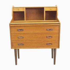 Secretaire in teak, Svezia, anni '60