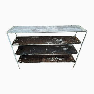 Industrial Shelving Side Table