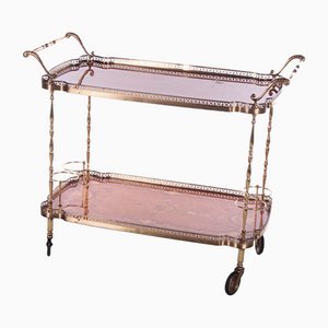 Vintage French Gold Trolley, 1960s