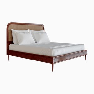 Walford Bed in Cognac - Euro Super King by Lind + Almond