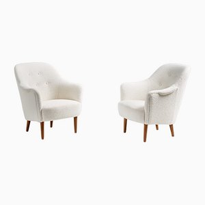 Interaction Armchairs by Carl Malmsten, 1956, Set of 2
