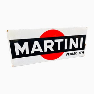 Insegna Martini smaltata, anni '70