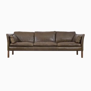 Mid-Century Modern Vintage Leather Cromwell Sofa by Arne Norell, 1960s