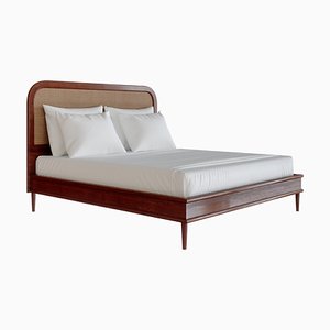Walford Bed in Cognac - US Queen by Lind + Almond