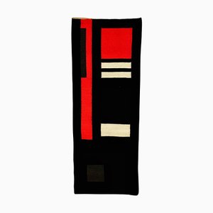 Arazzo astratto modernista De Stijl di Jette Thyssen, 1972