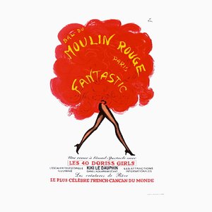 Moulin Rouge, Fantastic, Une revue à grand spectacle by René Gruau, 2009