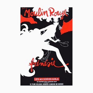 Moulin Rouge, Frénésie, Les 40 Doriss Girls by René Gruau, 2009