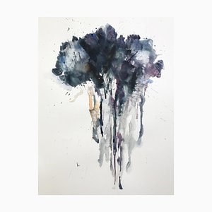 Doïna Vieru, Untitled 4, Ecuador, 2021, Watercolor on Canson Paper