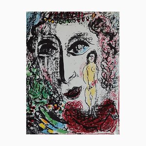 Marc Chagall, Erscheinung im Zirkus, 1963, Lithographie