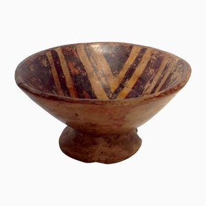 Pre-Columbian Nariño Culture Bowl in Painted Ceramic