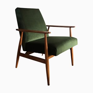 Mid-Century Green Armchair by Henryk Lis, 1960s