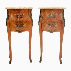 French Bedside Table, 1910s, Set of 2
