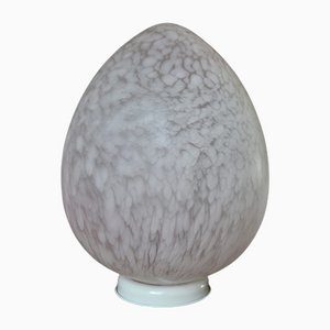 Lámpara Egg grande de cristal de Murano