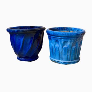 Ceramic Planters, Set of 2