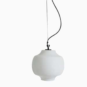 Italian Glass Pendant Lamp by Massimo Vignelli for Venini, 1960s