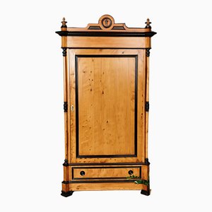 Antique Neoclassical Style Cabinet in Cypress and Ebony