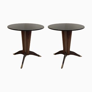 Mid-Century Italian Occasional Tables in the style of Ico & Luisa Parisi, 1950s, Set of 2