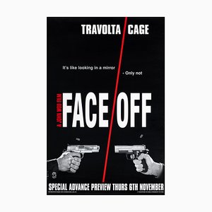Poster originale del film Face/Off, Regno Unito, 1997