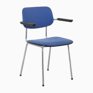 Blue 1236 Tube Chair attributed to André Cordemeyer for Gispen