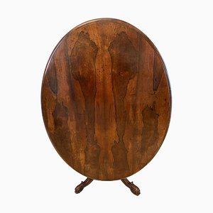 Large Antique Rosewood Oval Centre Table