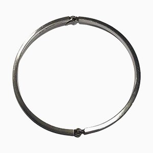 Sterling Silver Two-Part Neck Ring by Hans Hansen