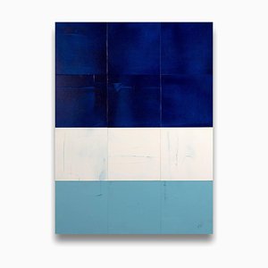 Matthew Langley, Crystal Days, 2012, acrílico sobre papel montado sobre panel de madera
