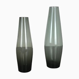 Vase Turmaline Vintage par Wilhelm Wagenfeld pour WMF, Allemagne, 1960s, Set de 2