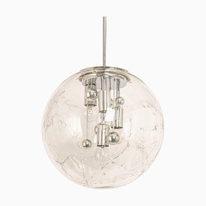 Large Sputnik Big Ball Pendant by Doria, Germany, 1970s