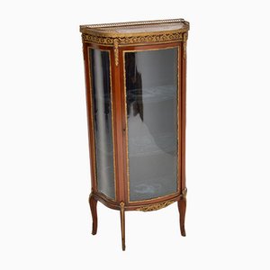 French Marble Display Cabinet