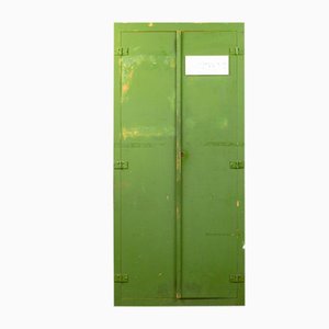 Green Industrial Cabinet, 1950s