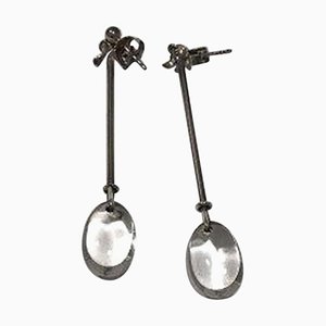 Boucles d'Oreilles en Argent Sterling Dew Drop Torun de Georg Jensen