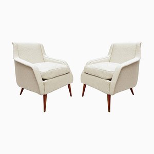 Mid-Century Modern 802 Armchairs by Carlo De Carli for Cassina, 1950s, Set of 2