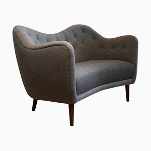 Grey 46 Sofa in Wood and Fabric by Finn Juhl