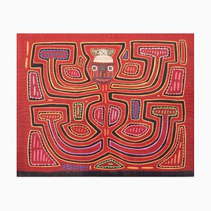 Mola Tapestry of Abstract Figure