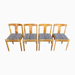 Scandinavian Dining Chairs, 1950s, Set of 4