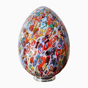 Colored Murrine Egg Lamp